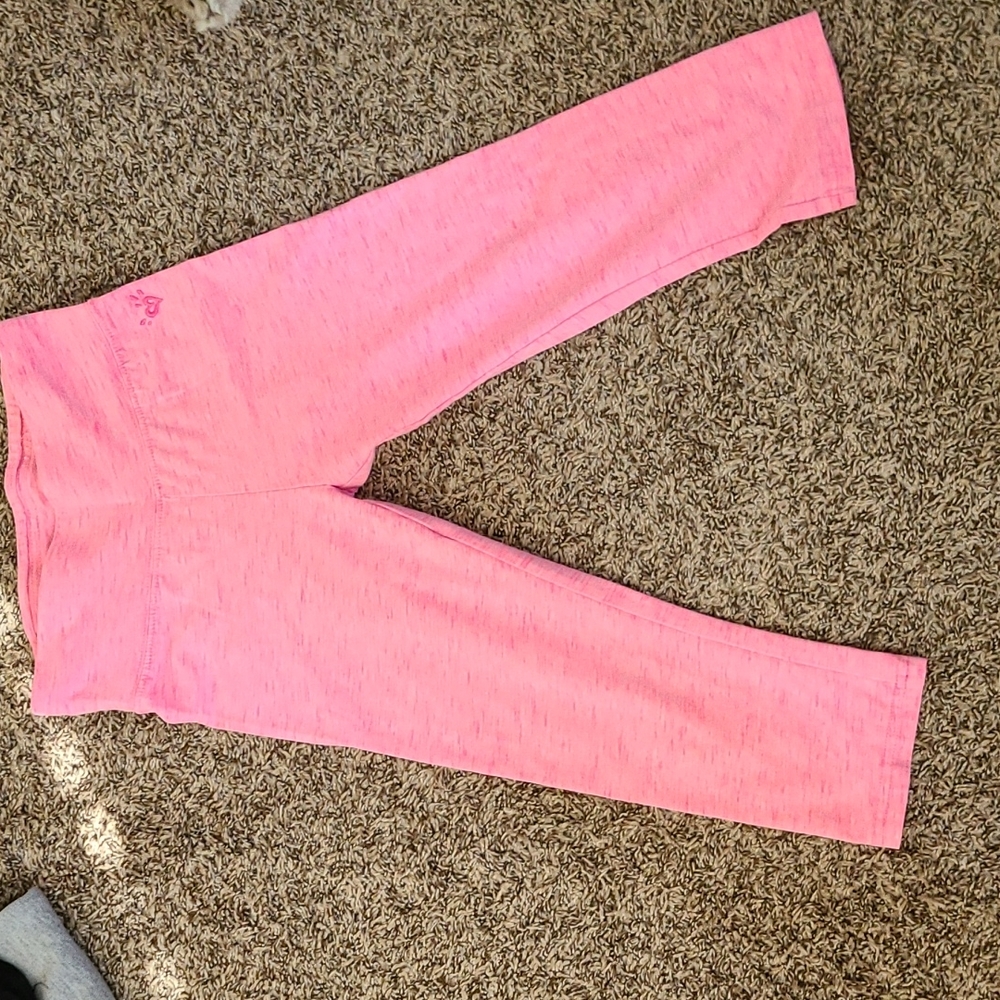 Justice girls pink capris